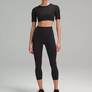 NWT Lululemon Wunder Train High Rise Crop 21” Contour Fit Leggings